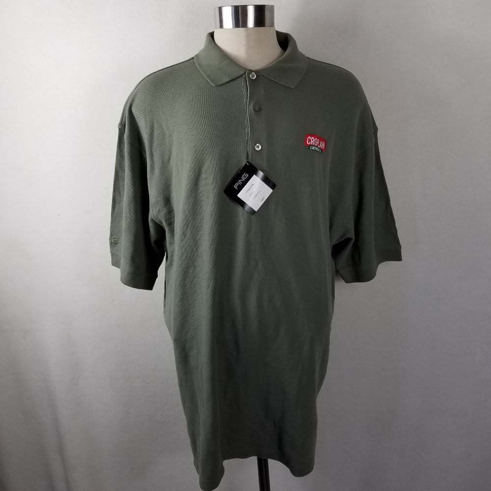 Ping Collection Mens Embroidered CROPLAN GENETICS